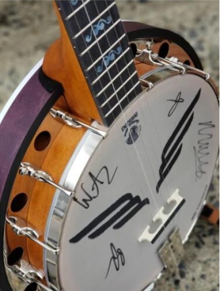 Image for Mumford & Sons Custom Virginia Charity Banjo