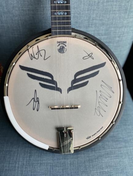 Image for Mumford & Sons Custom Virginia Charity Banjo