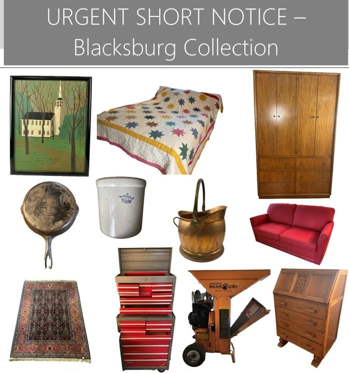 Image for URGENT SHORT NOTICE! - Blacksburg, VA Collection