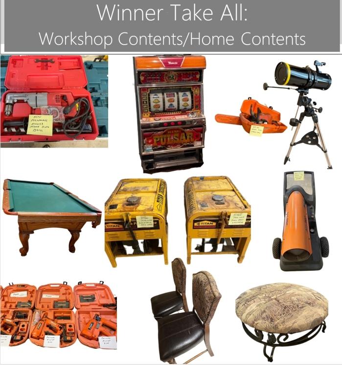Image for Winner Take All - Contents of Workshop/Contents of House