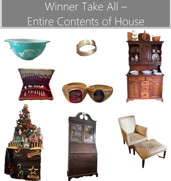 Image for Winner Take All - Entire Contents of House