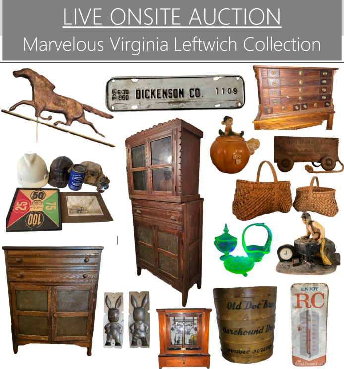 Image for LIVE ON SITE AUCTION - THE AMAZING COLLECTION OF VIRGINIA LEFTWICH