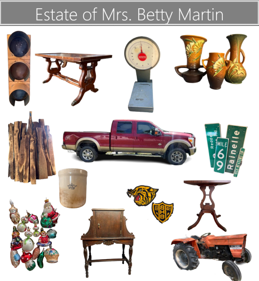 Image for The Estate of Mrs. Betty Martin