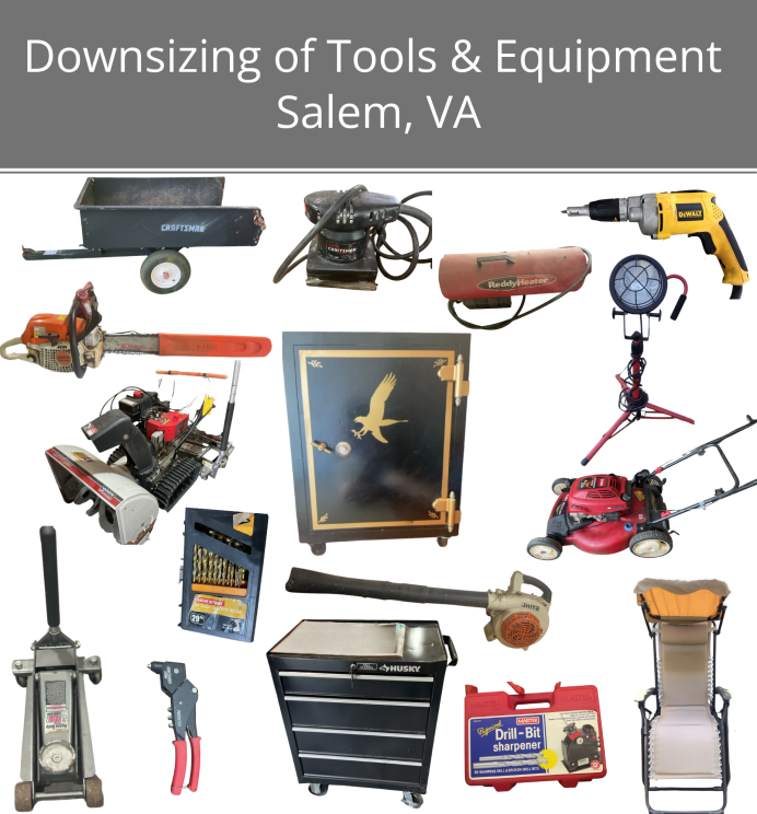 Image for Downsizing of Tools & Equipment