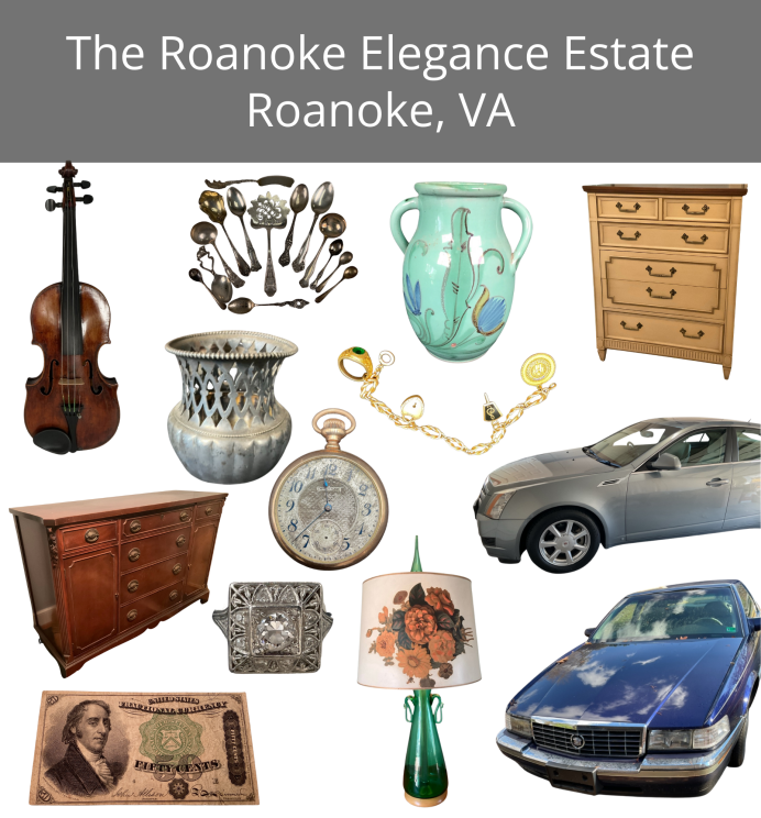 Image for The Roanoke Elegance Estate: Jewelry, Silver, Art & Antiques