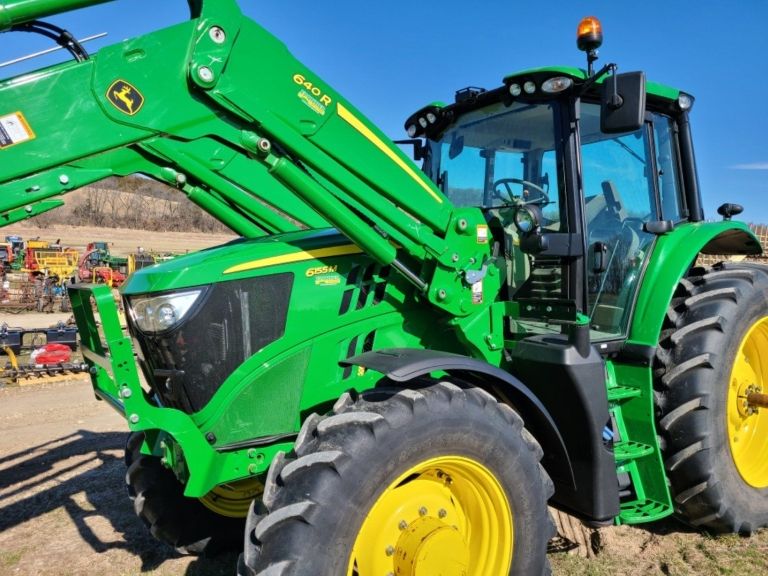 View Gallery: JD 6155M | 640R Loader | 250 Hours | $140,000