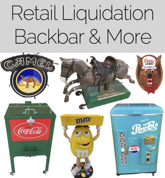 Image for Retail Liquidation-Back Bar, Advertising, Inventory & More