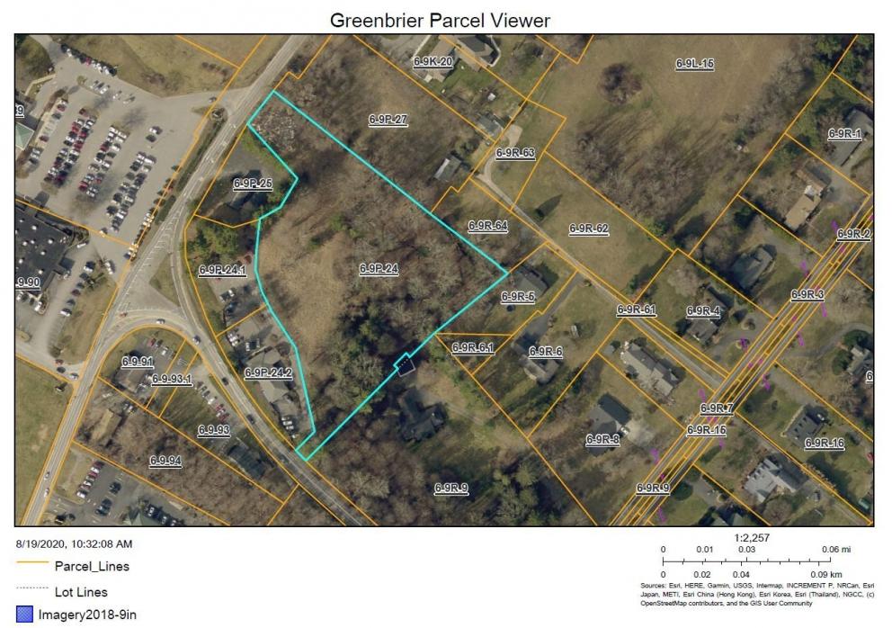 Greenbrier county parcel viewer