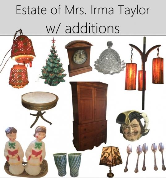 Image for Estate of Mrs. Irma Taylor w/additions