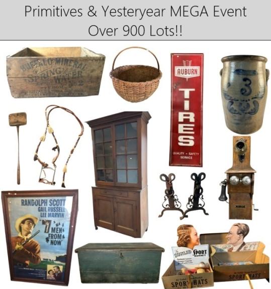 Image for Over 900 LOTS! - Tremendous Primitive and Yesteryear MEGA Event