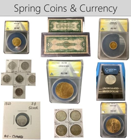 Image for Spring Coin and Currency Auction