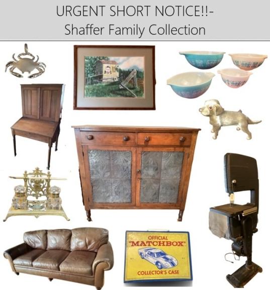 Image for URGENT SHORT NOTICE!!  Shaffer Family Collection