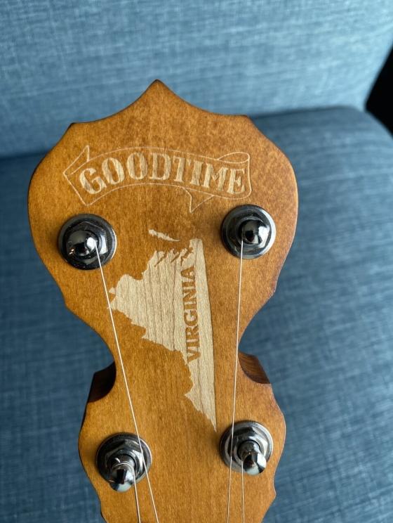 Image for Mumford & Sons Custom Virginia Charity Banjo
