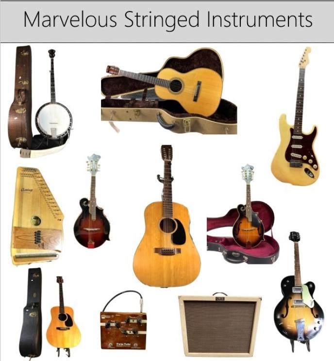 Musical instruments header photo