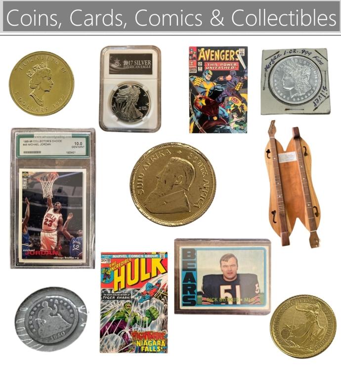 Image for Coins, Comics, Cards and Collectibles