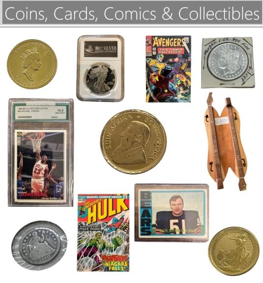 Image for Coins, Comics, Cards and Collectibles