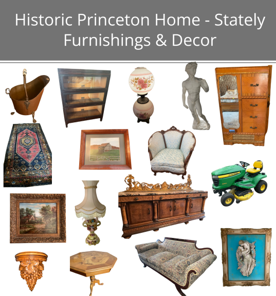 Image for Historic Princeton Home - Stately Furnishings & Decor
