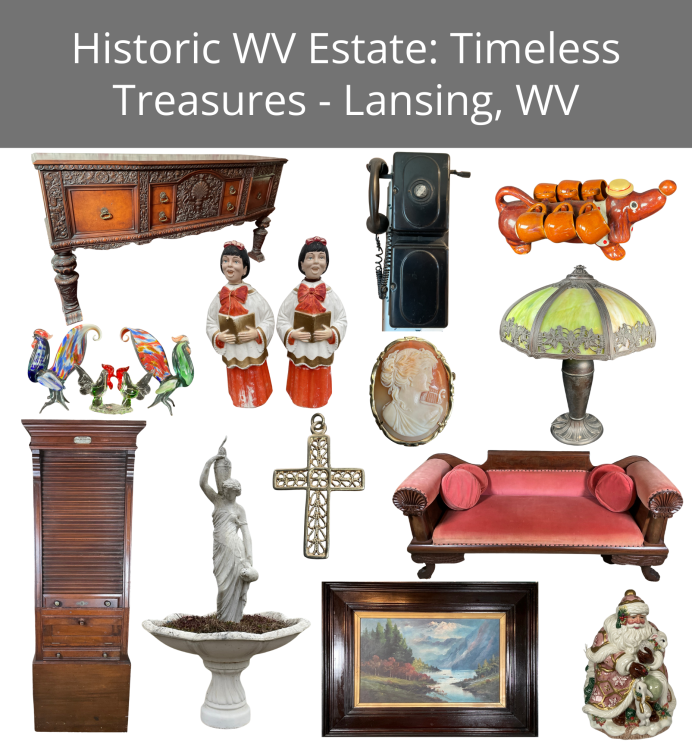 Image for Historic WV Estate: Timeless Treasures in Lansing