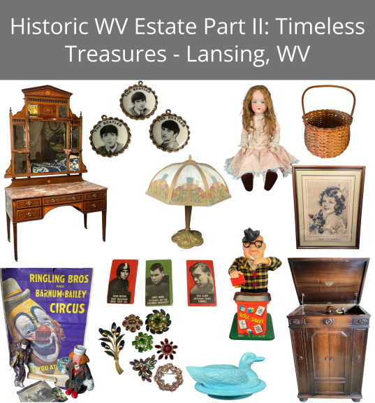 Image for Historic WV Estate - Timeless Treasures in Lansing, Part 2