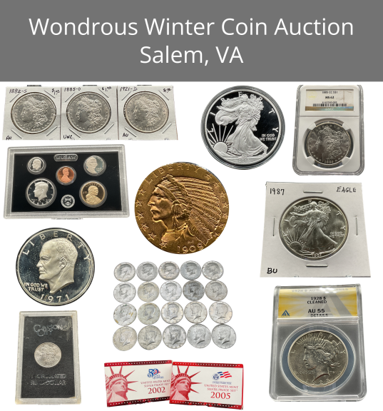 Image for Wondrous Winter Coin Auction