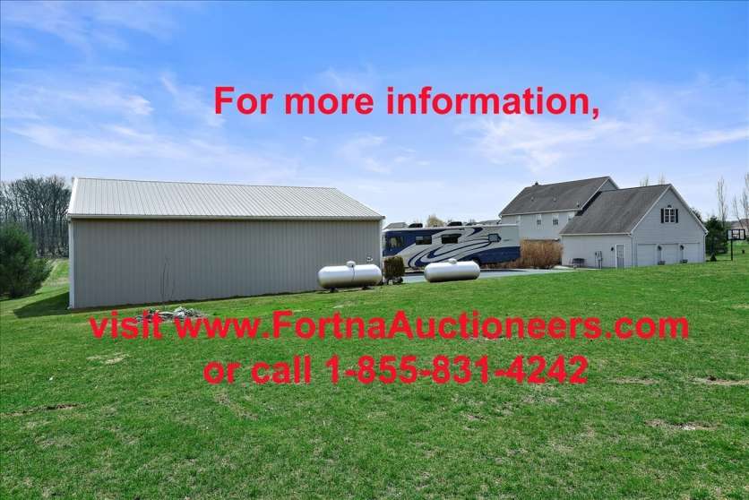 Image for Real Estate Auction - Beautiful Home on 6 Acres with 40’x48’ Custom Workshop