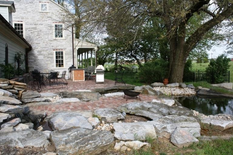 Image for AUCTION - Historic limestone home on 4.62 acres Colonial Style Home