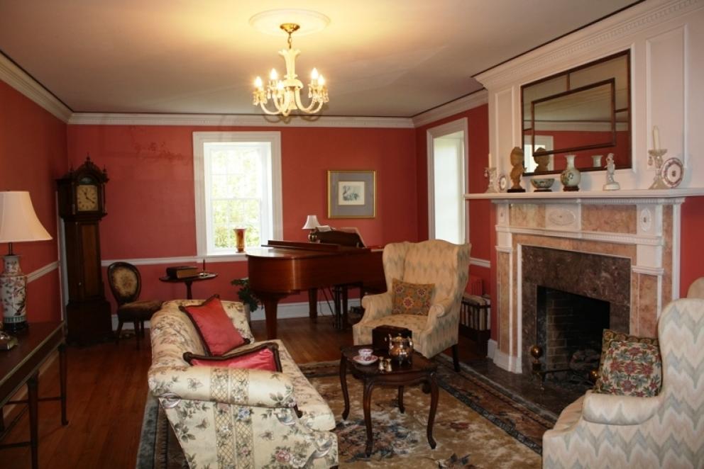 Image for AUCTION - Historic limestone home on 4.62 acres Colonial Style Home