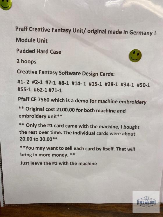 Image for HIGH END SEWING MACHINES