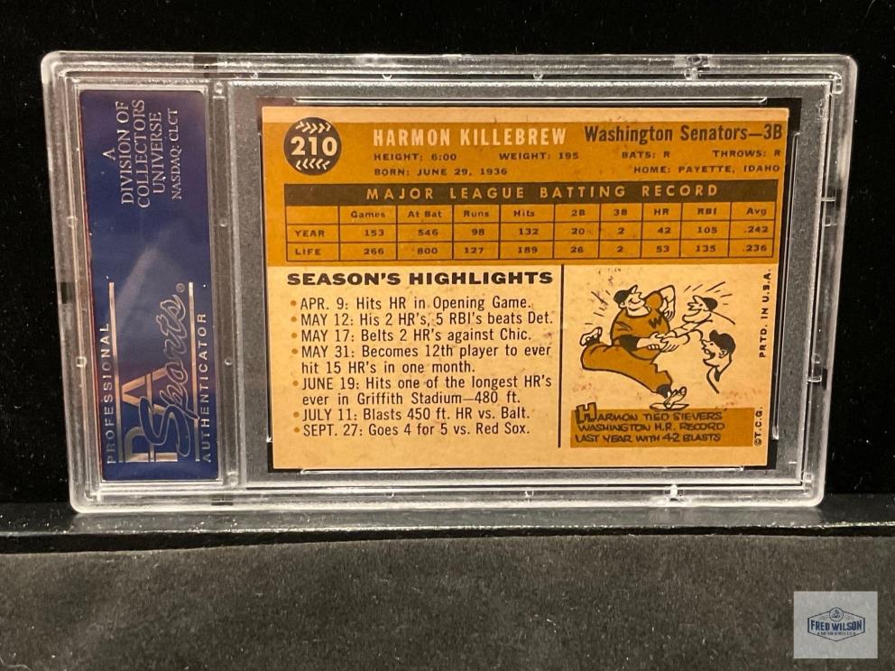 Image for PSA GRADED SPORTS CARDS