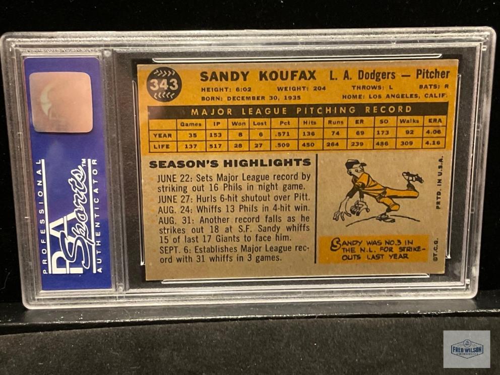 Image for PSA GRADED SPORTS CARDS