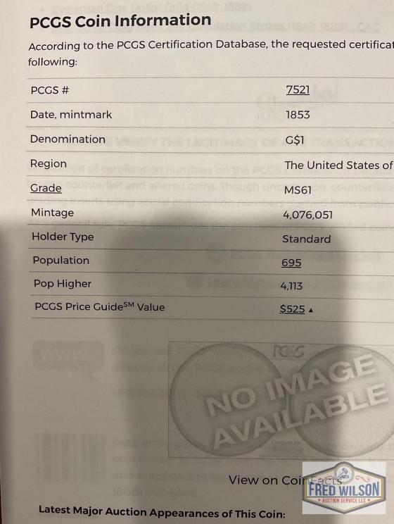 Image for RARE & GRADED COINS