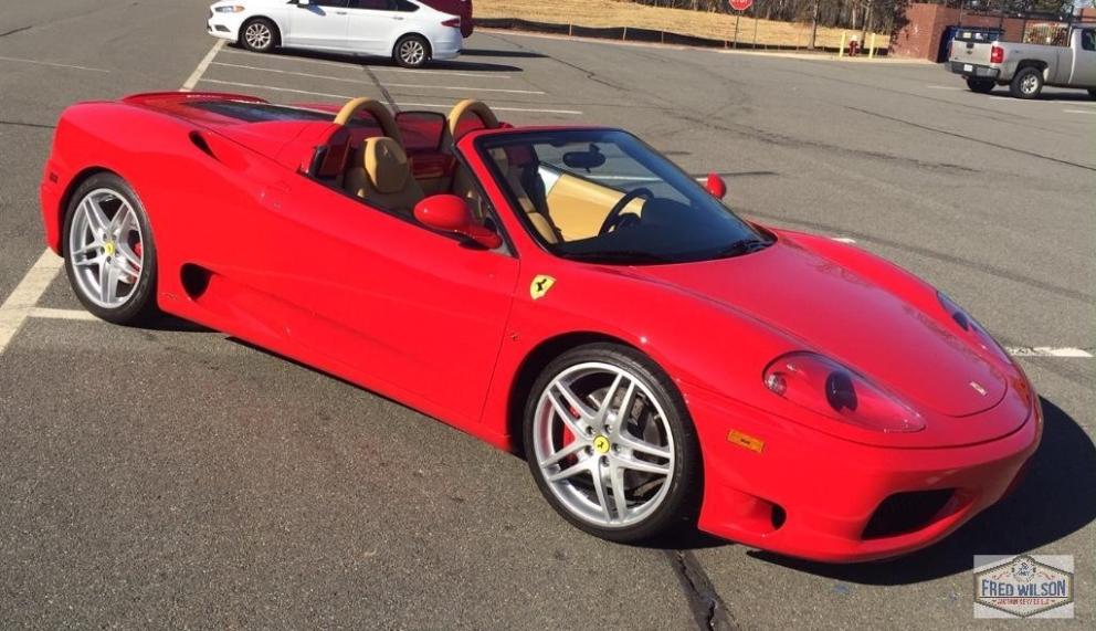 Image for 2004 FERRARI SPIDER 360