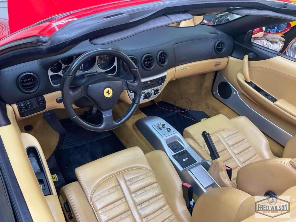 Image for 2004 FERRARI SPIDER 360