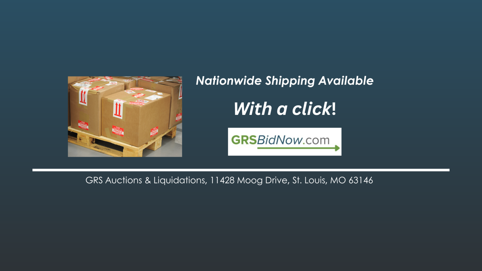 Nation wide shipping with a click!