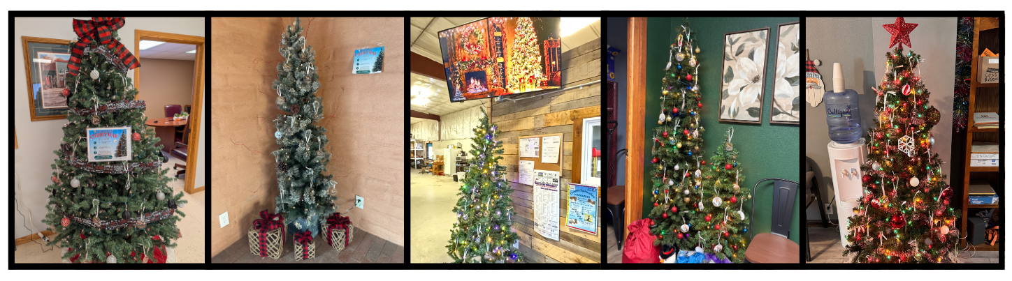 Office Christmas Trees 