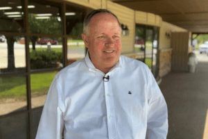 James Gould discussing his success at a Hybrid Auction by Hertz Real Estate Services