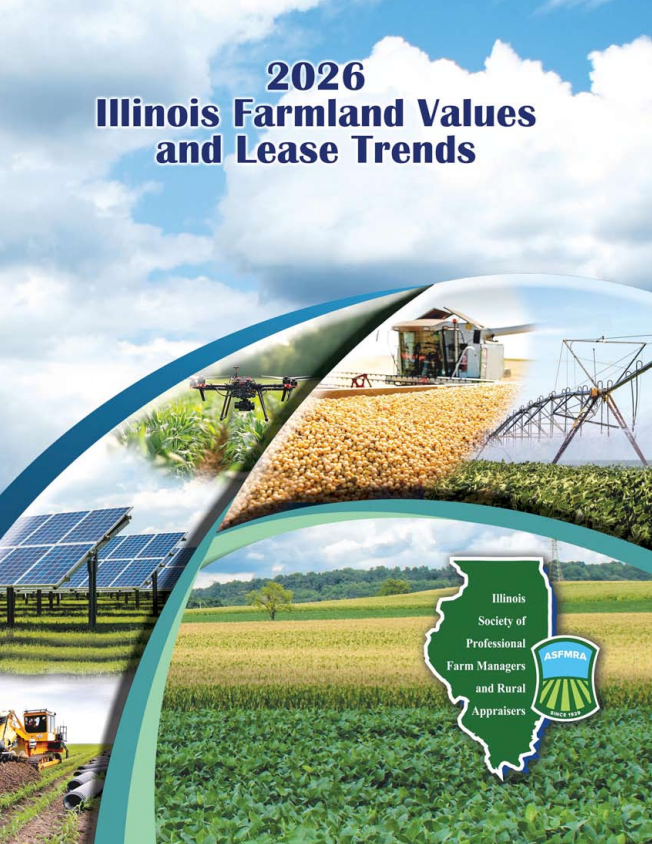 2026 Illinois Land Values and Lease Trends Report Cover