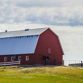 red barn