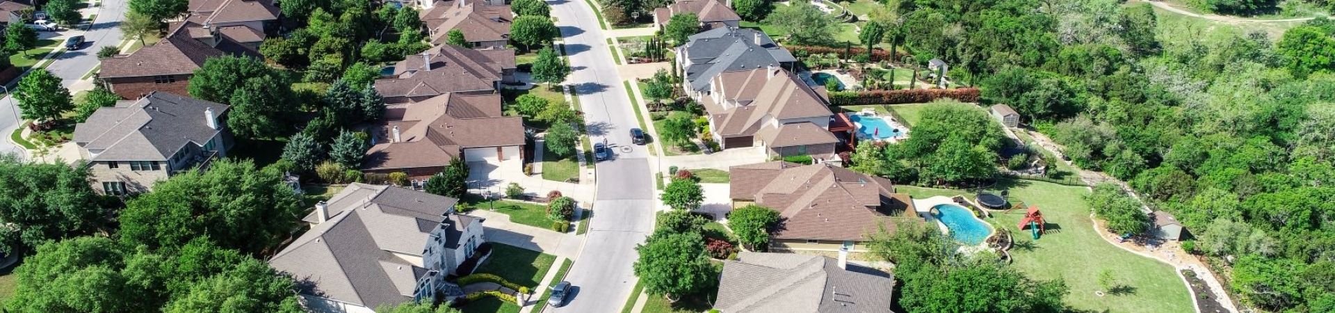 3.aerial view neighborhood