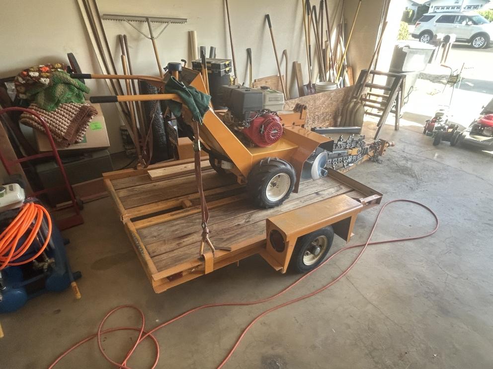 Image for Parsons T-120 Walk Behind Trencher