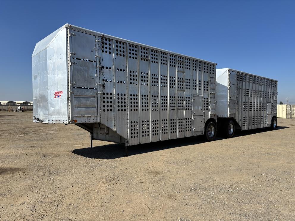 Image for 1973 Merritt Double Cattle Trailers