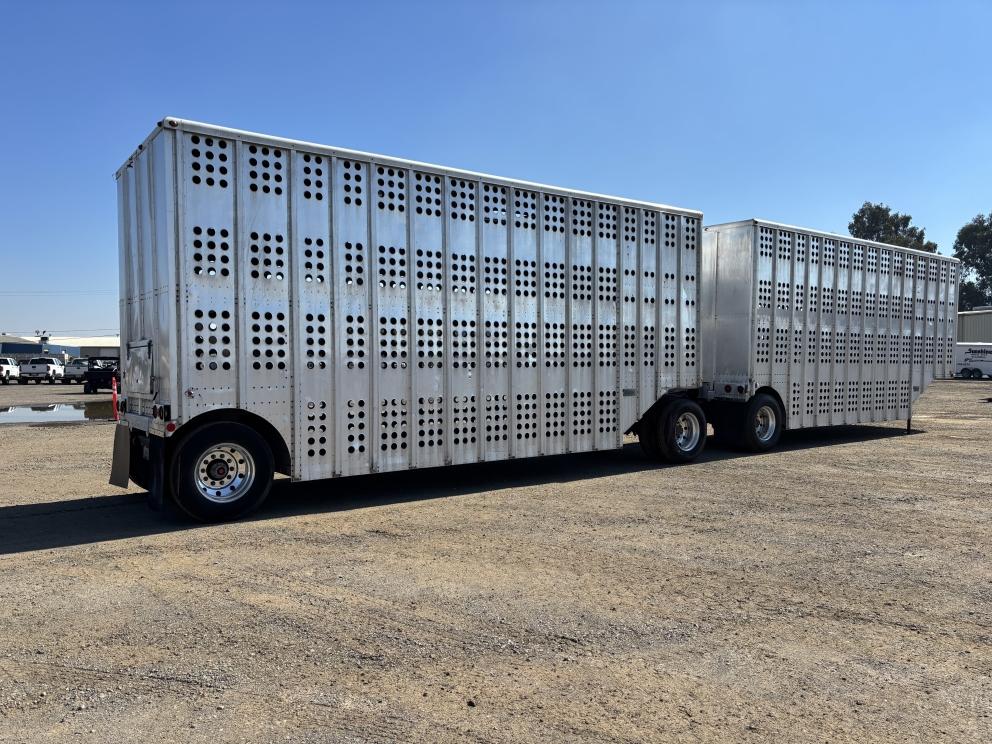 Image for 1973 Merritt Double Cattle Trailers