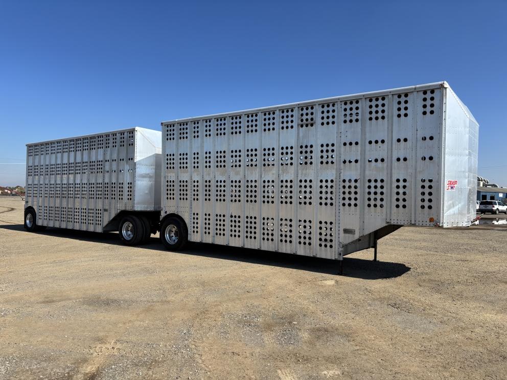 Image for 1973 Merritt Double Cattle Trailers