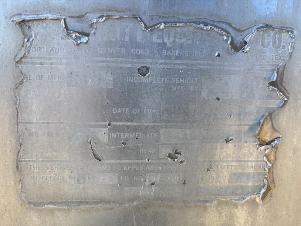 Image for 1973 Merritt Double Cattle Trailers