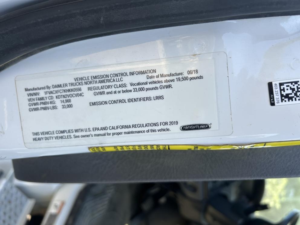 Image for 2019 Freightliner M2 S/A Bucket Truck with Altec AA55