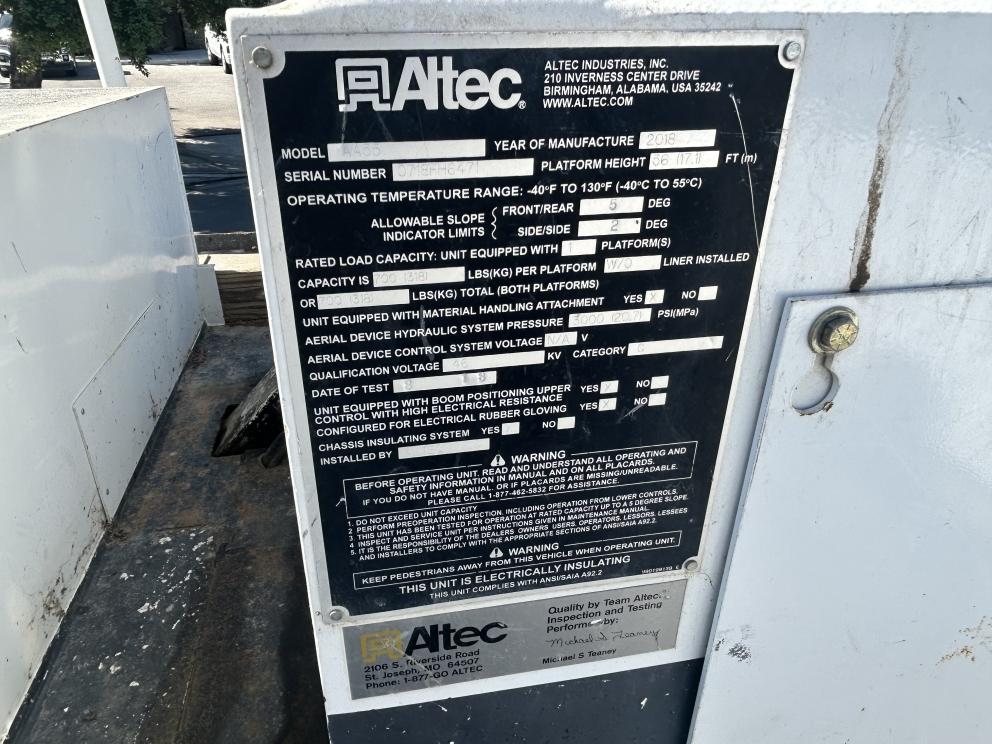 Image for 2019 Freightliner M2 S/A Bucket Truck with Altec AA55