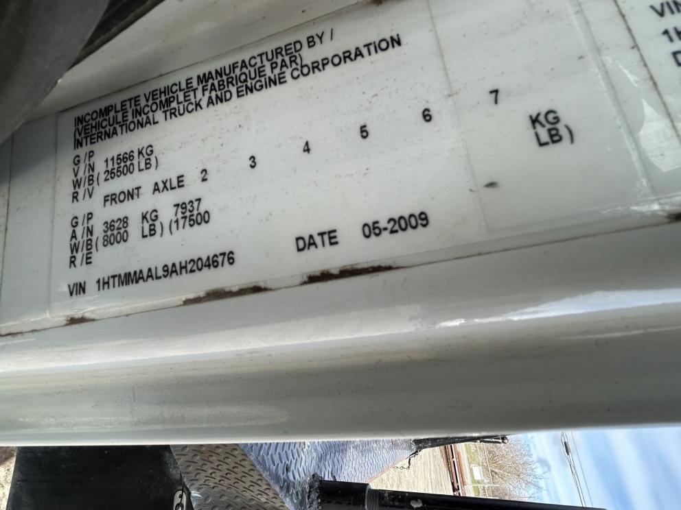 Image for 2010 International 4300 S/A 20 Ton Pump Hoist Truck