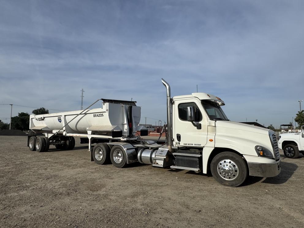Image for 2020 Freightliner Cascadia & 2023 Brazos End Dump