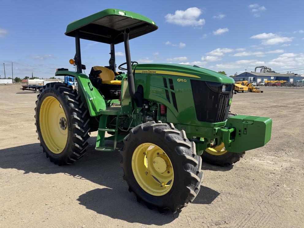 Image for 2015 John Deere 6115D MFWD Wheel Tractor