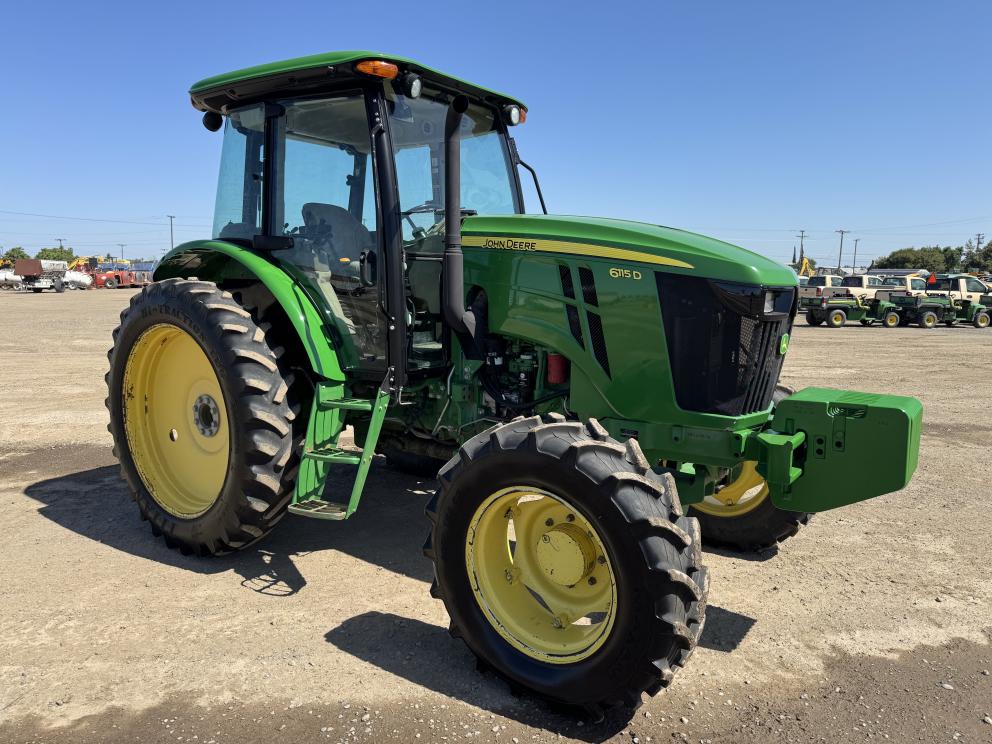 Image for 2015 John Deere 6115D MFWD Wheel Tractor